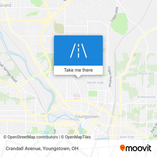 Mapa de Crandall Avenue