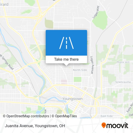 Mapa de Juanita Avenue