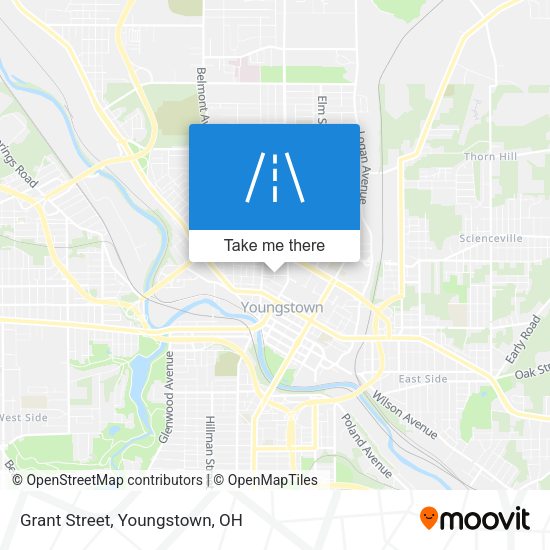 Mapa de Grant Street