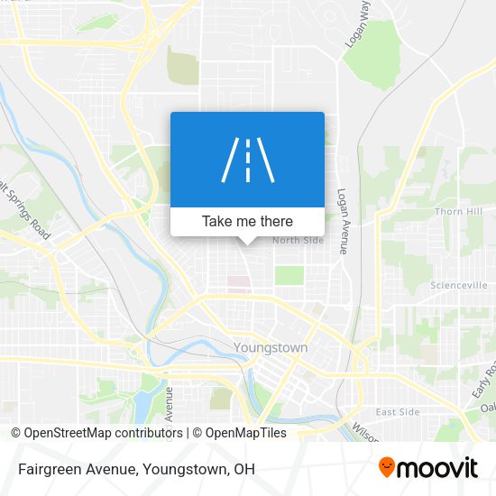 Mapa de Fairgreen Avenue
