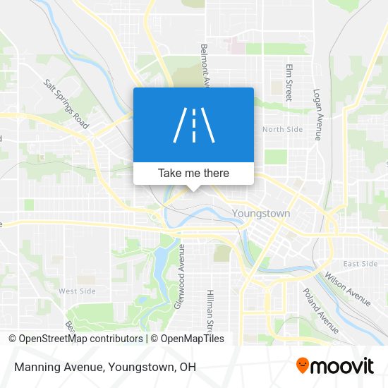 Mapa de Manning Avenue