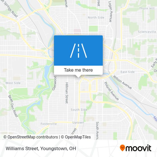 Williams Street map