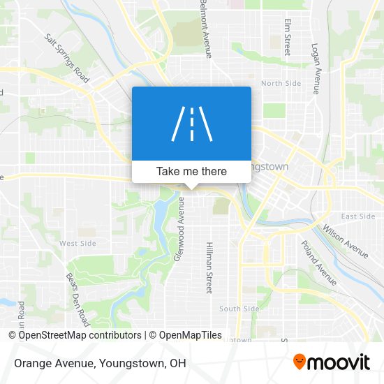 Mapa de Orange Avenue