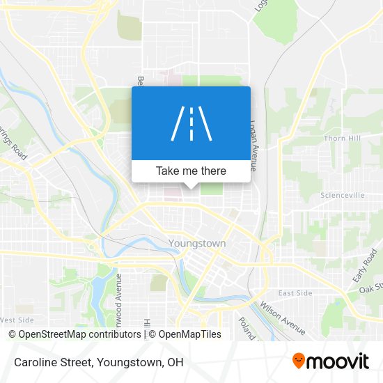 Caroline Street map