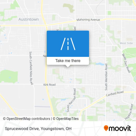 Sprucewood Drive map