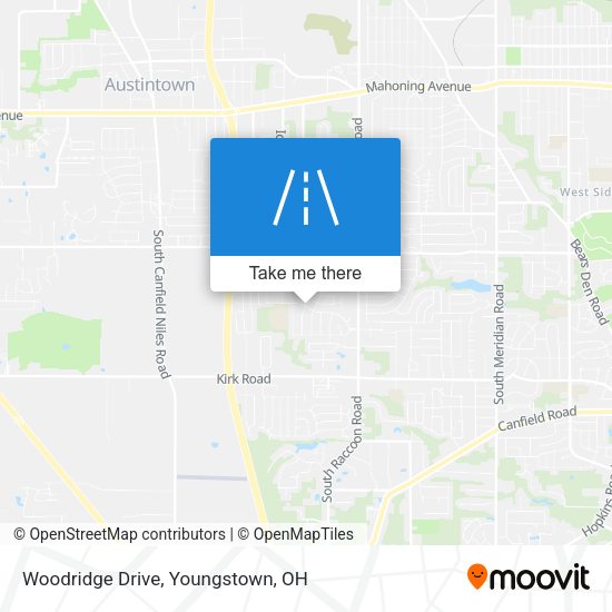 Mapa de Woodridge Drive