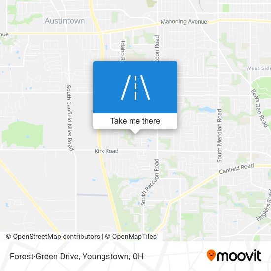 Forest-Green Drive map
