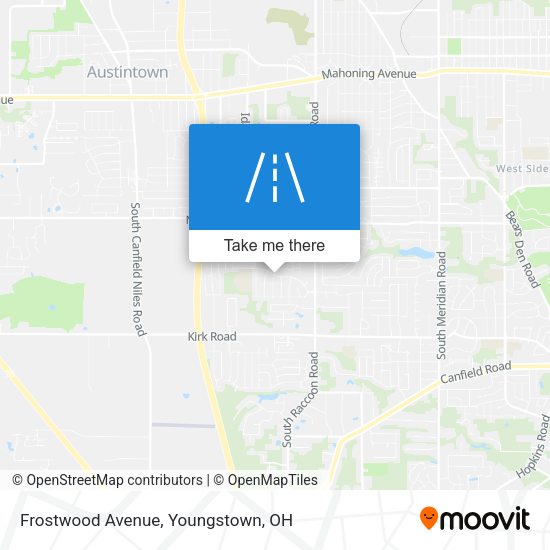 Mapa de Frostwood Avenue