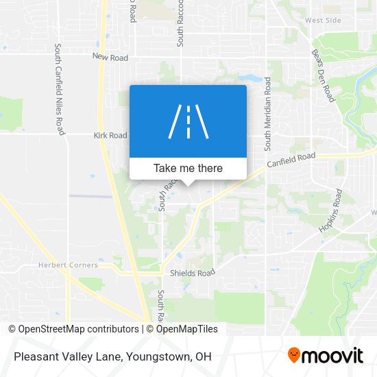 Pleasant Valley Lane map