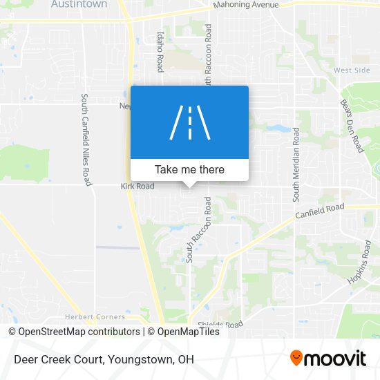 Mapa de Deer Creek Court