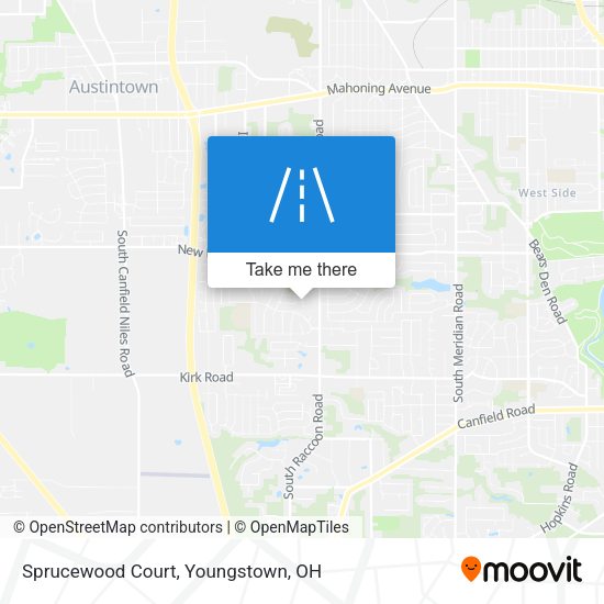 Sprucewood Court map
