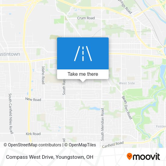 Compass West Drive map