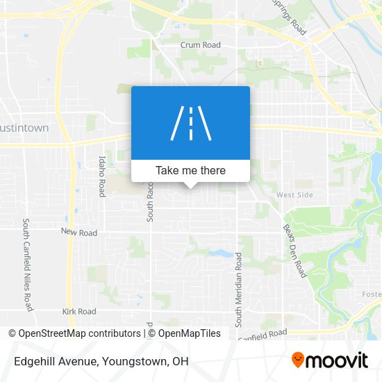 Mapa de Edgehill Avenue