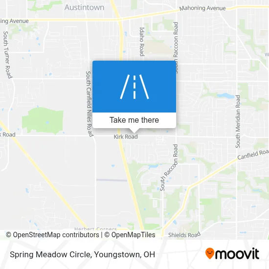 Spring Meadow Circle map