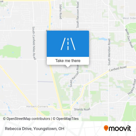Mapa de Rebecca Drive