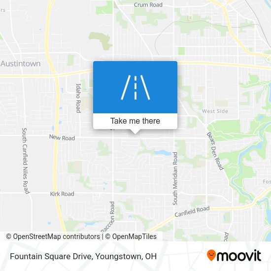 Fountain Square Drive map