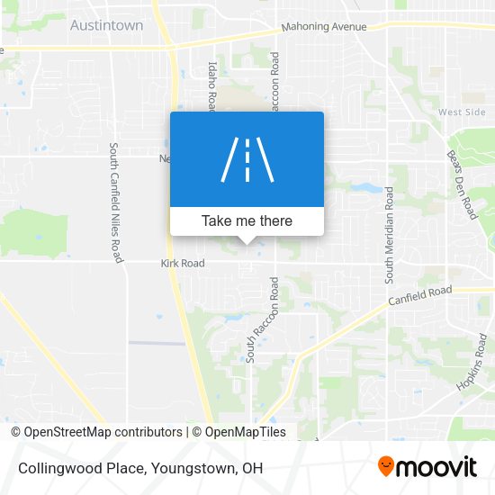 Mapa de Collingwood Place