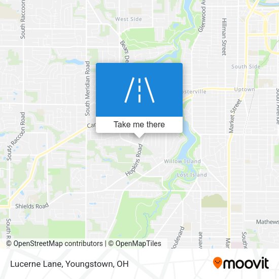 Mapa de Lucerne Lane