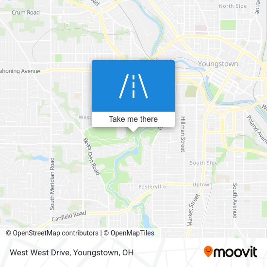 West West Drive map