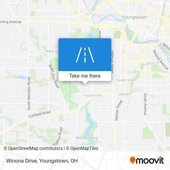 Mapa de Winona Drive