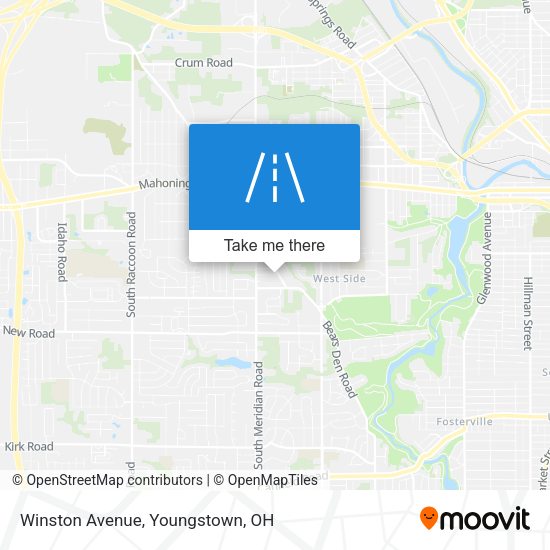 Winston Avenue map