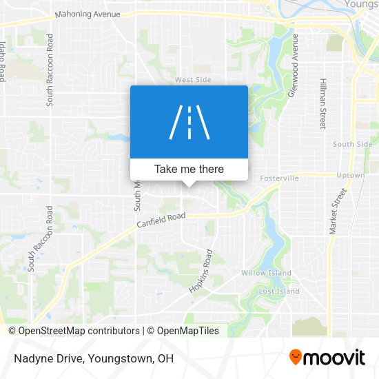 Nadyne Drive map