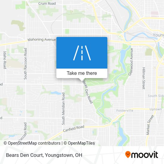 Mapa de Bears Den Court