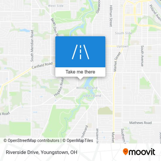 Mapa de Riverside Drive