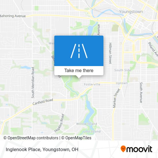 Inglenook Place map
