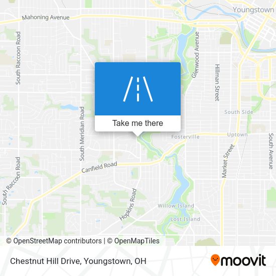 Mapa de Chestnut Hill Drive