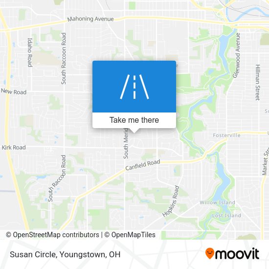 Mapa de Susan Circle