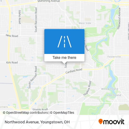 Mapa de Northwood Avenue