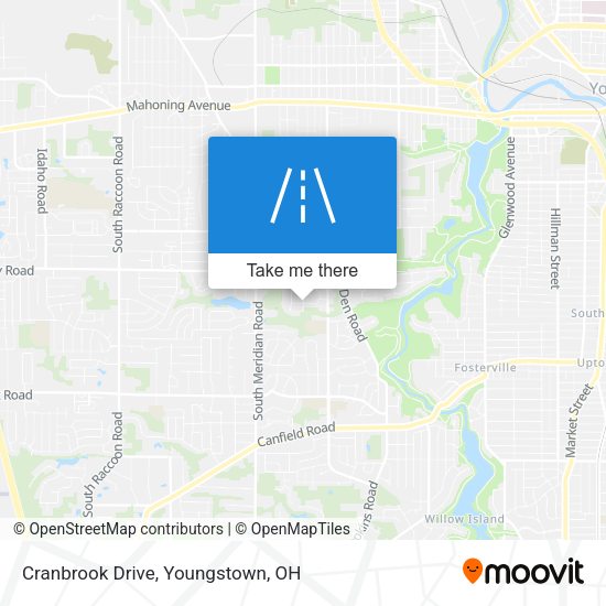 Mapa de Cranbrook Drive
