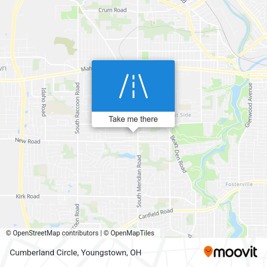 Mapa de Cumberland Circle