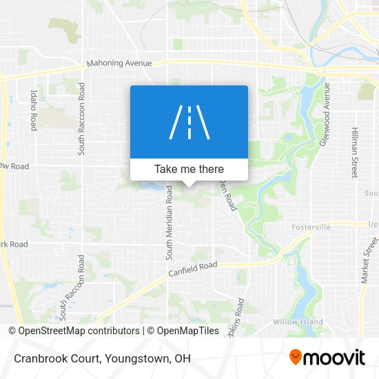 Cranbrook Court map