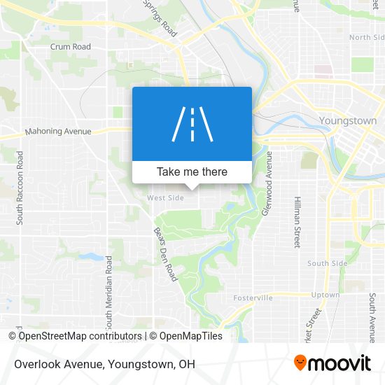 Overlook Avenue map