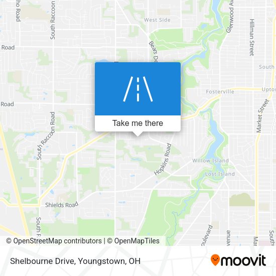 Mapa de Shelbourne Drive
