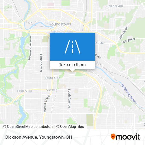 Mapa de Dickson Avenue