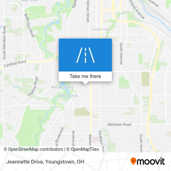 Mapa de Jeannette Drive