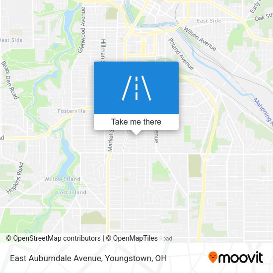 East Auburndale Avenue map