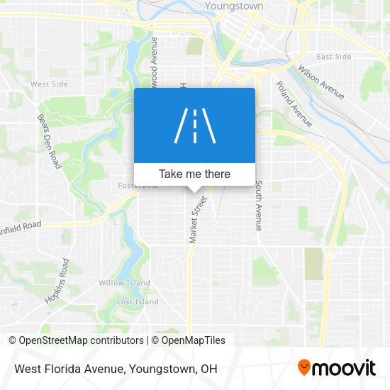 West Florida Avenue map