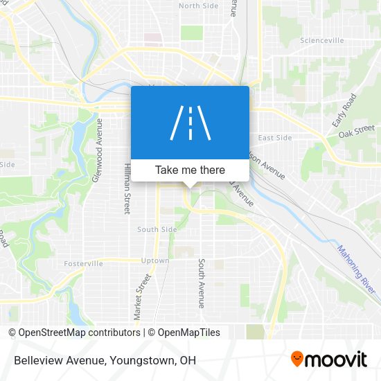 Mapa de Belleview Avenue