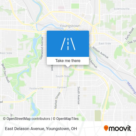 Mapa de East Delason Avenue