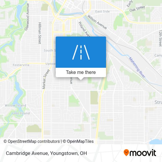 Mapa de Cambridge Avenue