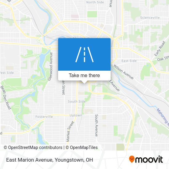 East Marion Avenue map