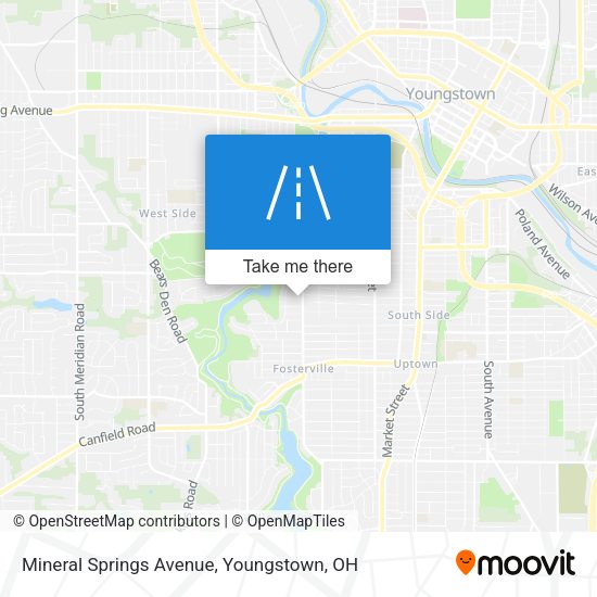 Mapa de Mineral Springs Avenue