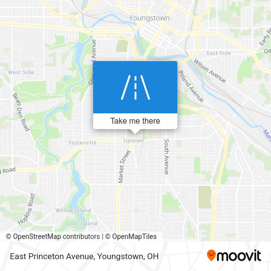 Mapa de East Princeton Avenue