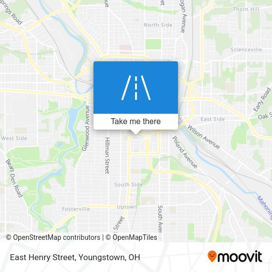 East Henry Street map