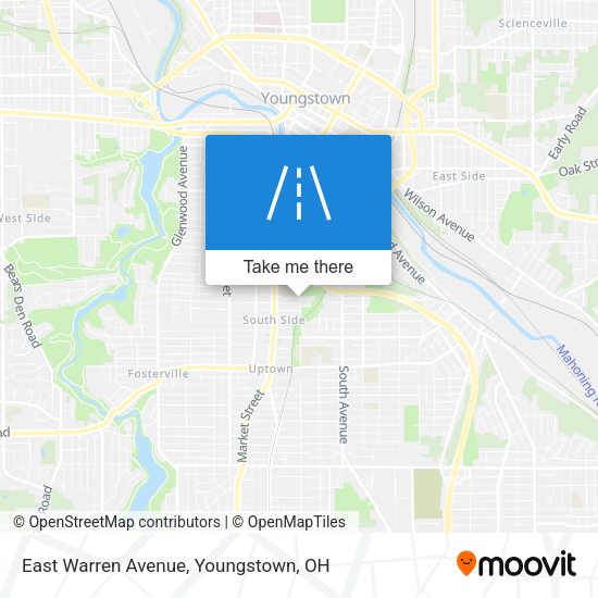 Mapa de East Warren Avenue