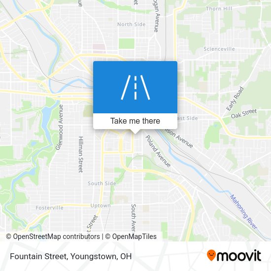 Mapa de Fountain Street